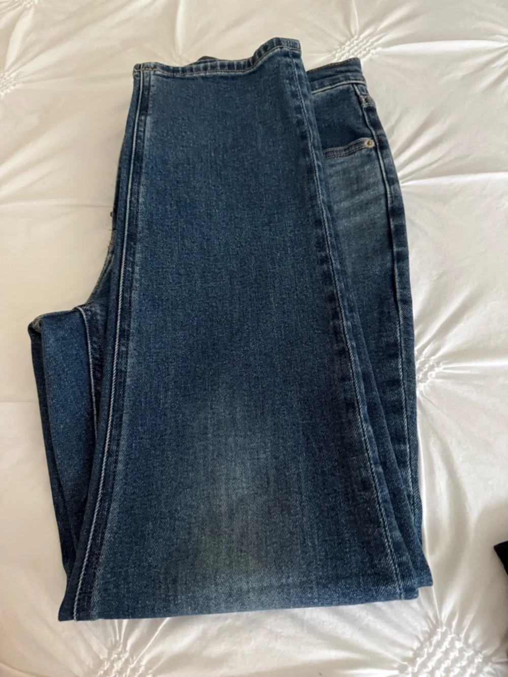 Uniqlo Dark Indigo Jeans - Deep Blue - Picture 7 of 7